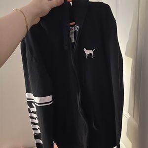 VS PINK zip up sweatshirt